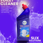 Slix toilet cleaner liquid bottle for deep cleaning and germ-free toilet